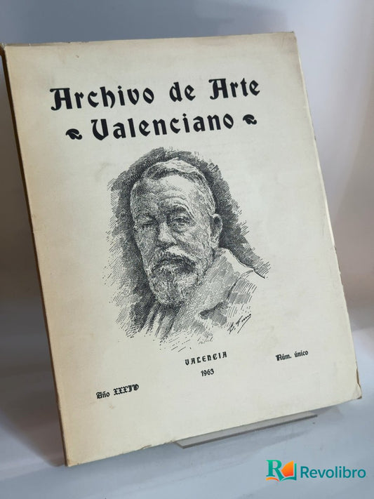 Portada de Archivo de arte valenciano de Varios autores, libro de segunda mano