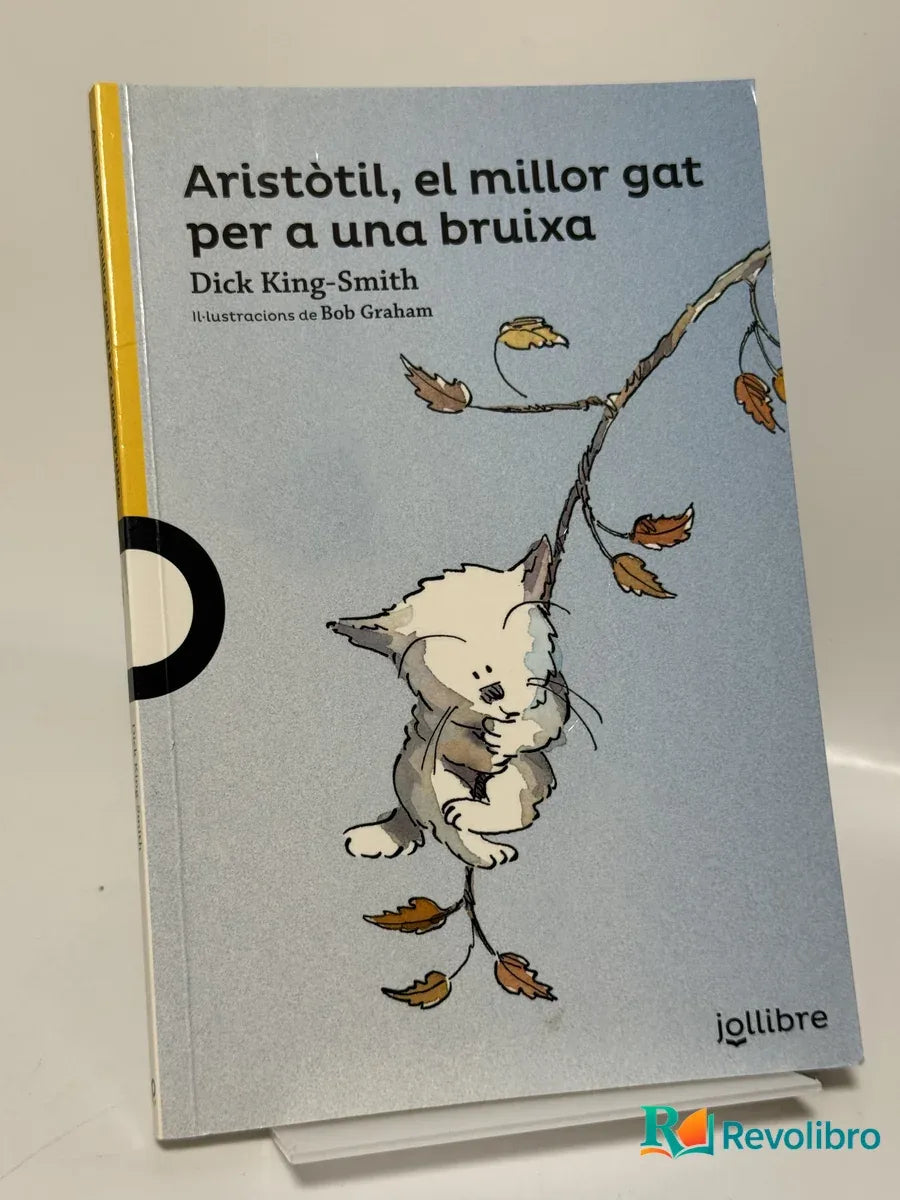 Portada de Aristòtil, el millor gat per a una bruixa de Dick King-Smith, libro de segunda mano