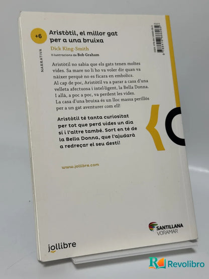 Foto 2 de Aristòtil, el millor gat per a una bruixa de Dick King-Smith, libro de segunda mano