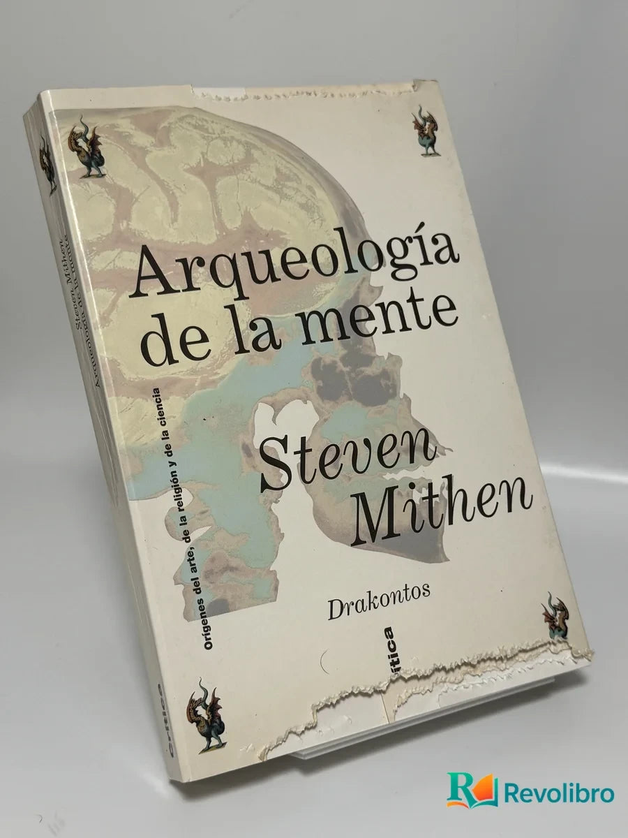Portada de Arqueología de la mente de Steven Mithen, libro de segunda mano
