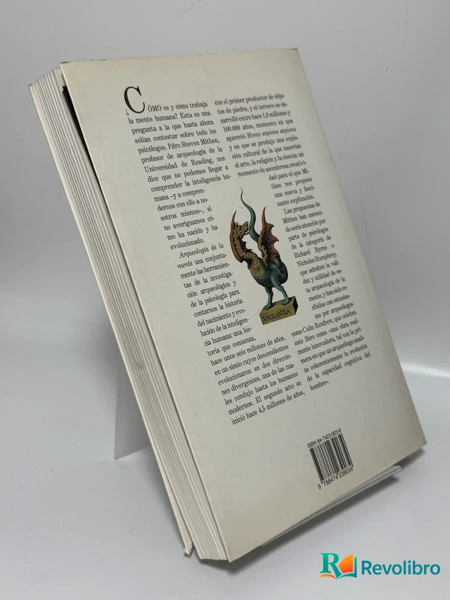 Foto 2 de Arqueología de la mente de Steven Mithen, libro de segunda mano