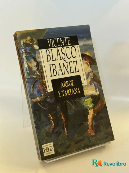 Portada de Arroz y Tartana de Vicente Blasco Ibáñez, libro de segunda mano