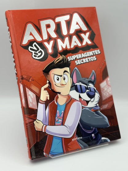 Arta y Max - Superagentes secretos - Portada