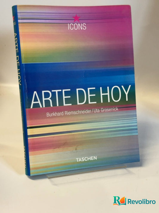 Portada de Arte de hoy de Burkhard Riemschneider, libro de segunda mano