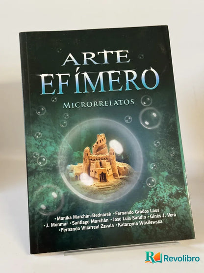 Portada de Arte Efímero de Monika Marchán-Bednarek, libro de segunda mano