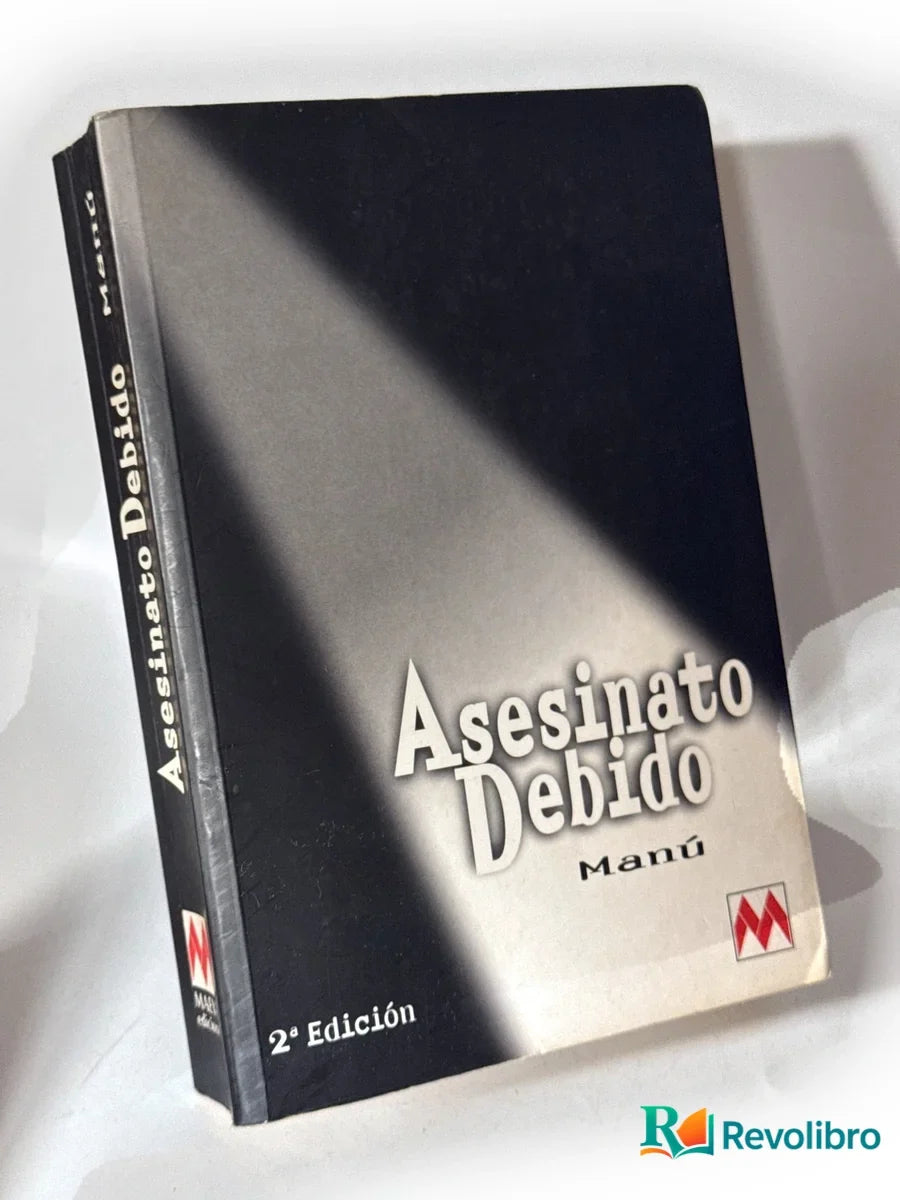 Portada de Asesinato debido de Manú, libro de segunda mano