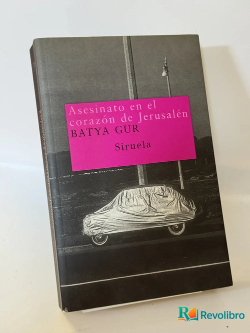 Portada de Asesinato en el corazón de Jerusalén de Batya Gur, libro de segunda mano