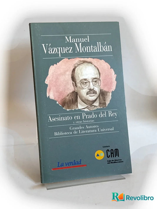 Portada de Asesinato en Prado del Rey de Manuel Vázquez Montalbán, libro de segunda mano