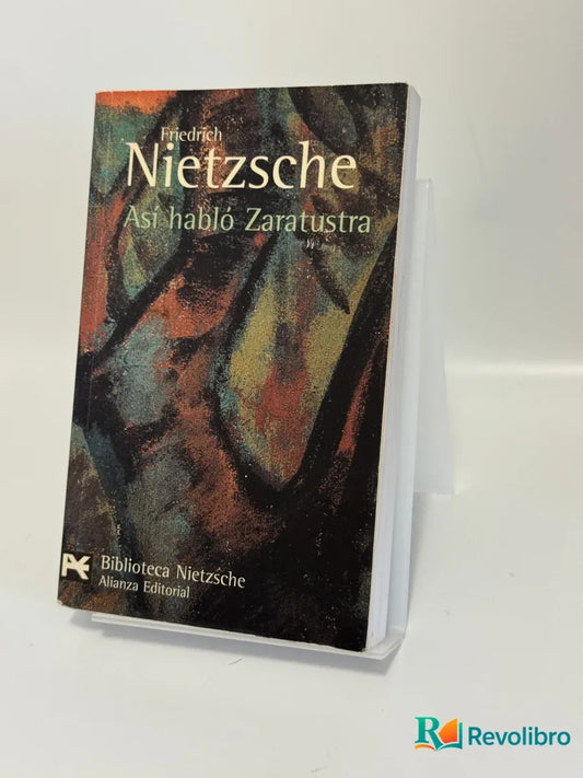 Portada de Así habló Zaratustra de Friedrich Nietzsche, libro de segunda mano