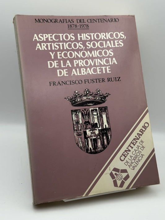 Aspectos históricos, artísticos, sociales y económicos d... - Francisco Fuster R - Portada