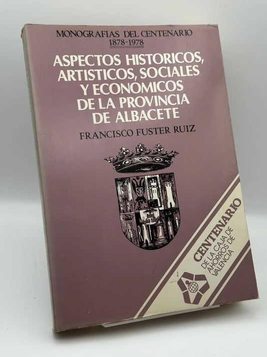 Portada de Aspectos históricos, artísticos, sociales y económicos d... - Francisco Fuster R de Francisco Fuster Ruiz, libro de segunda mano