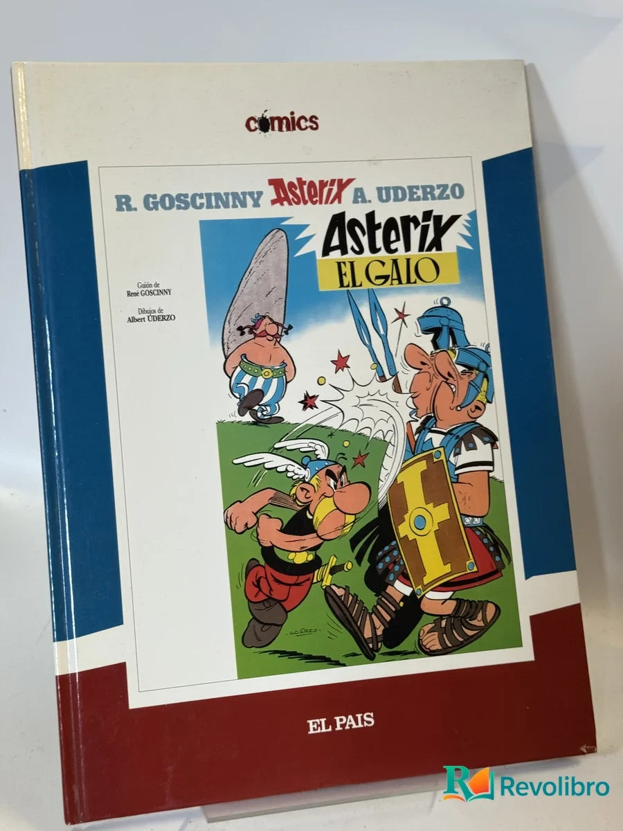 Portada de Asterix el galo de R. Goscinny, libro de segunda mano