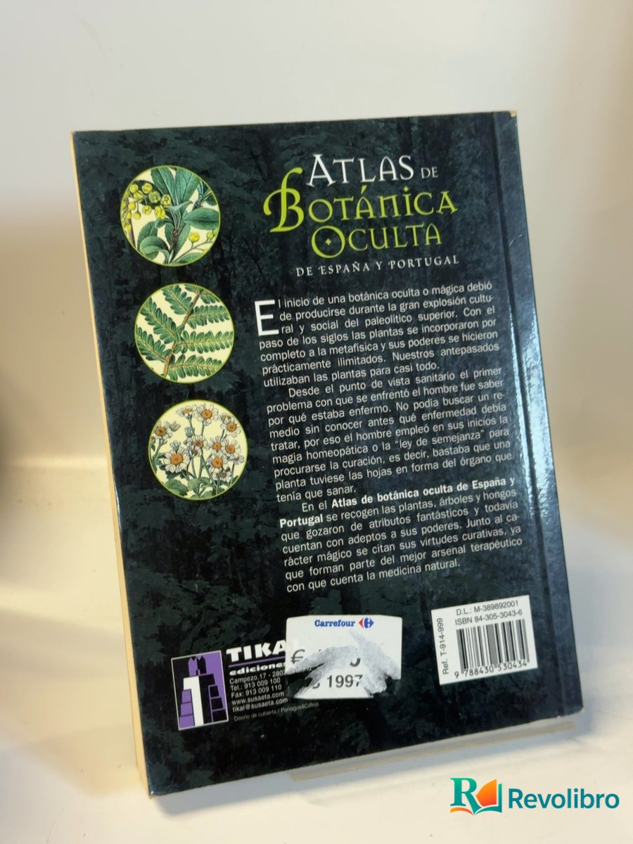 Foto 2 de Atlas de botánica oculta de España y Portugal de Enric Balasch, libro de segunda mano