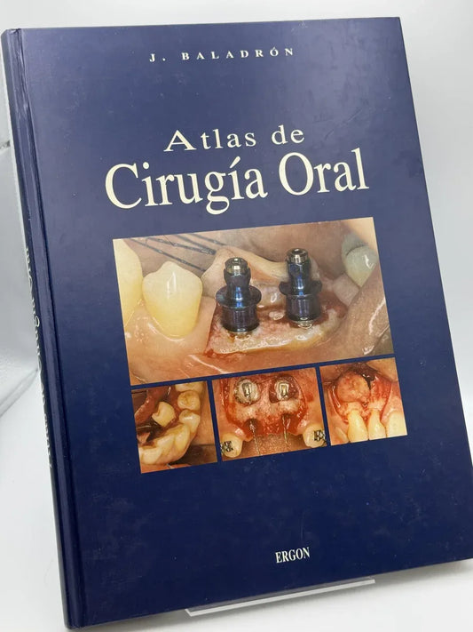 Atlas de cirugía oral de Jaime Baladrón Romero | Libro segunda mano - Portada