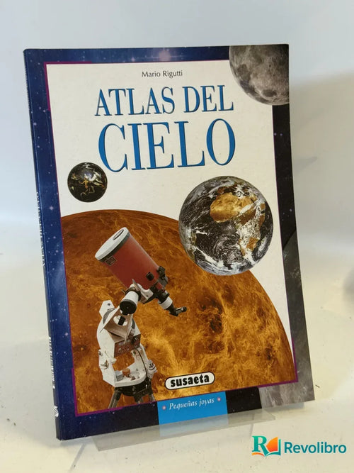 Portada de Atlas del Cielo de Mario Rigutti, libro de segunda mano