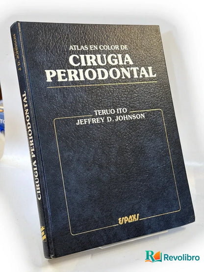 Portada de Atlas en color de cirugía periodontal - 1ª edición de Teruo Ito, libro de segunda mano