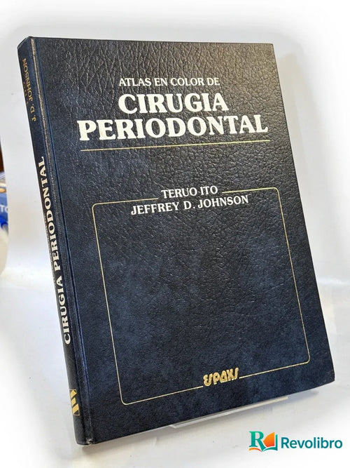 Portada de Atlas en color de cirugía periodontal - 1ª edición de Teruo Ito, libro de segunda mano