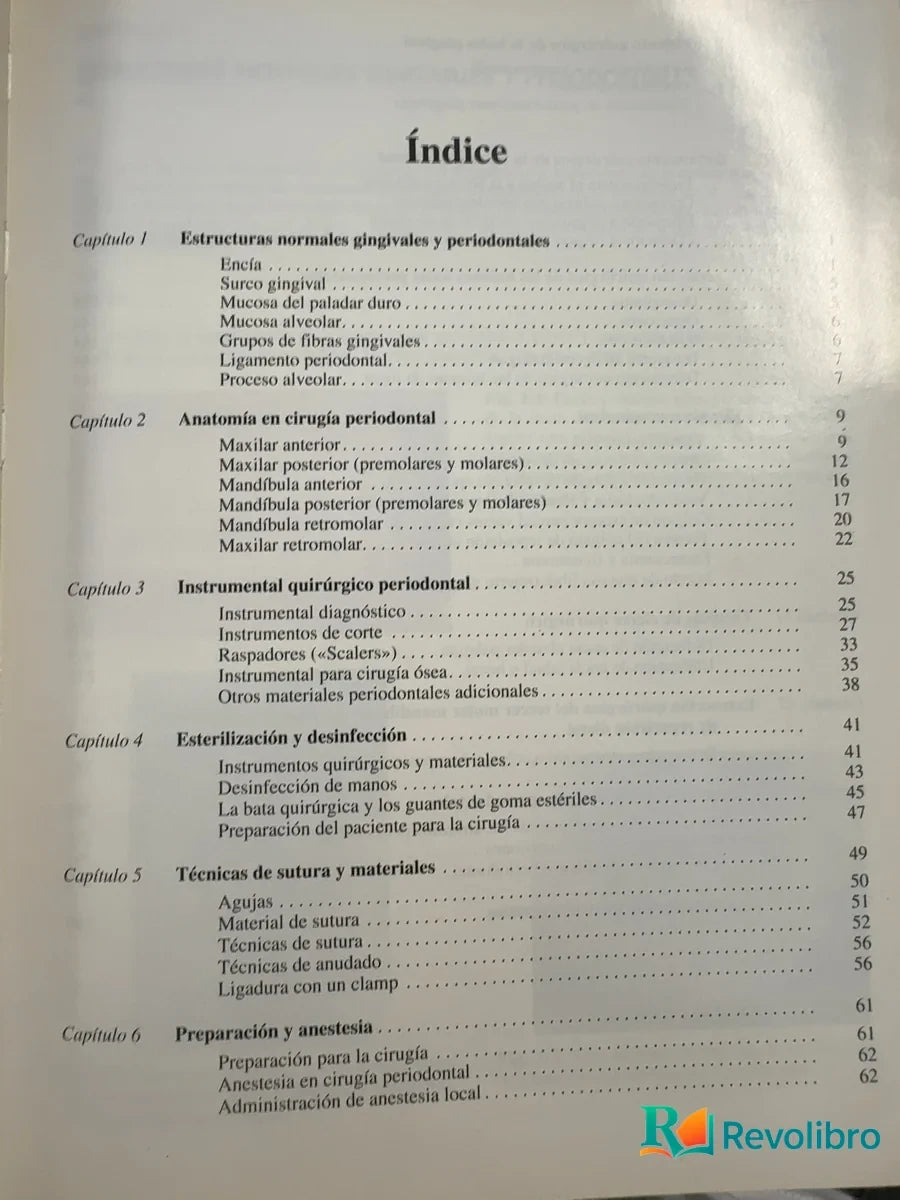 Foto 5 de Atlas en color de cirugía periodontal - 1ª edición de Teruo Ito, libro de segunda mano