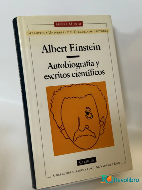 Portada de Autobiografía y escritos científicos de Albert Einstein, libro de segunda mano