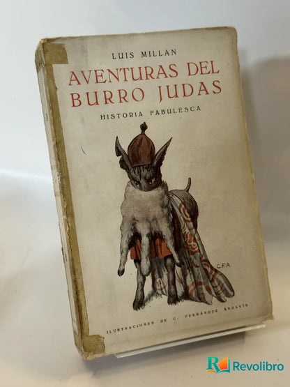 Portada de Aventuras del Burro Judas de Luis Millan, libro de segunda mano