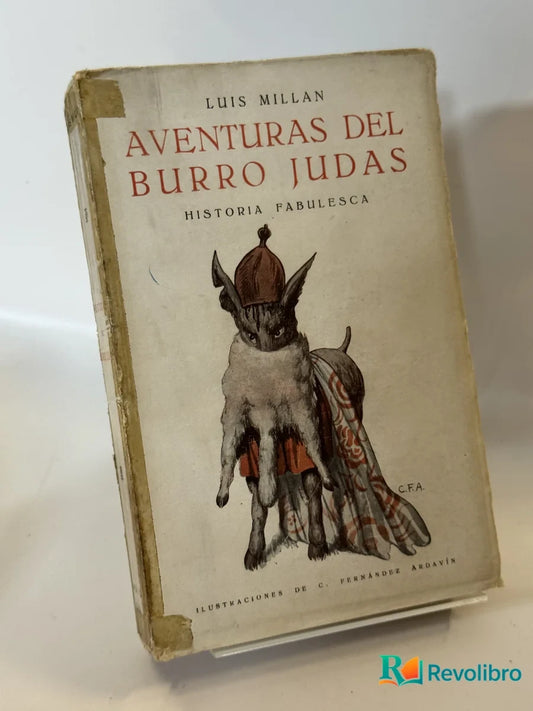 Portada de Aventuras del Burro Judas de Luis Millan, libro de segunda mano