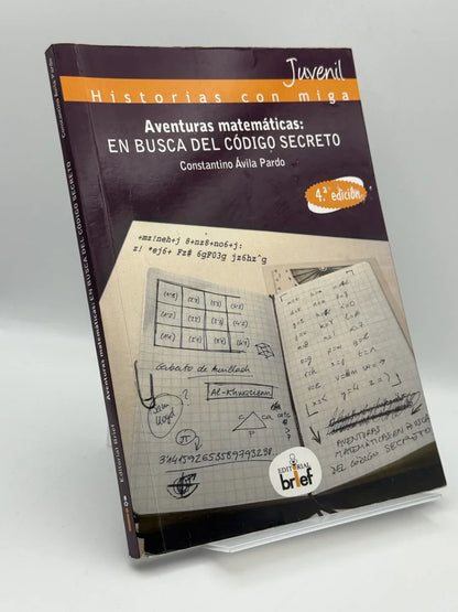 Aventuras matemáticas. En busca del código secreto de Constantino Ávila Pardo | Libro segunda mano - Portada