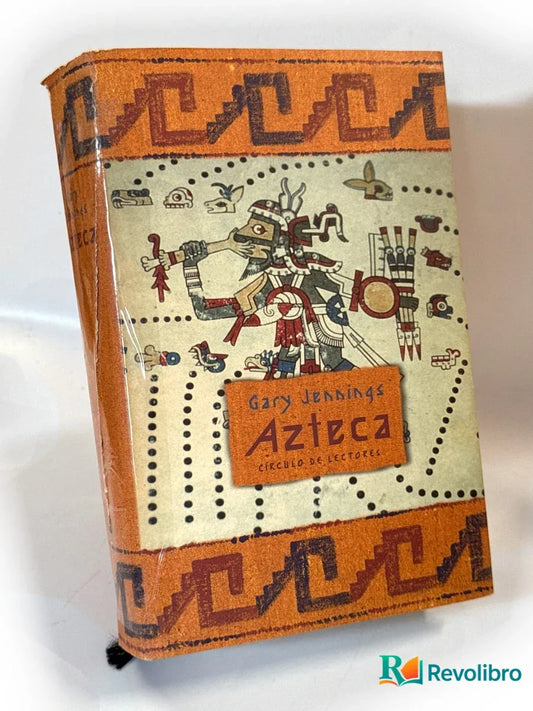 Portada de Azteca de Gary Jennings, libro de segunda mano