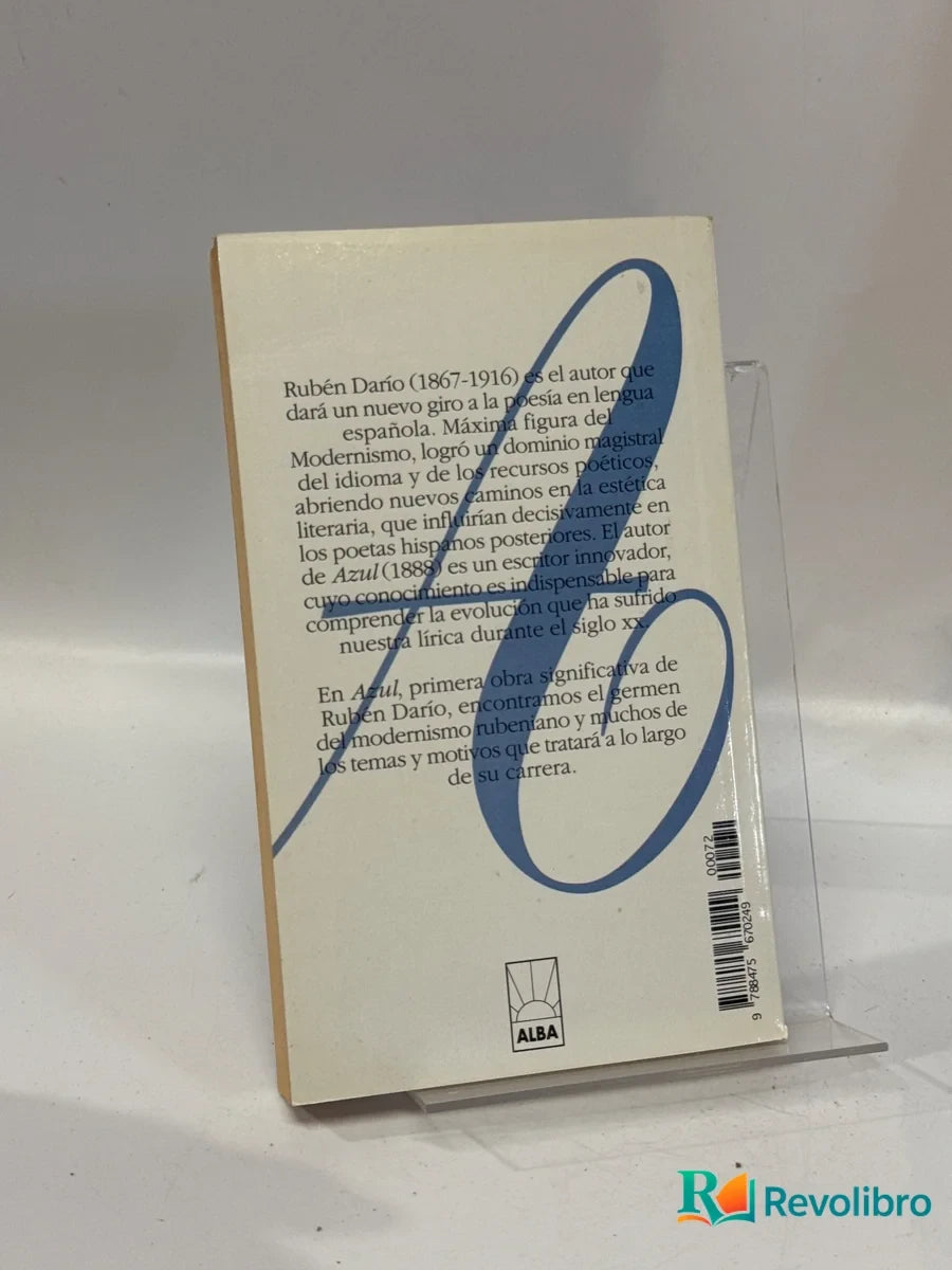 Foto 2 de Azul de Rubén Darío, libro de segunda mano