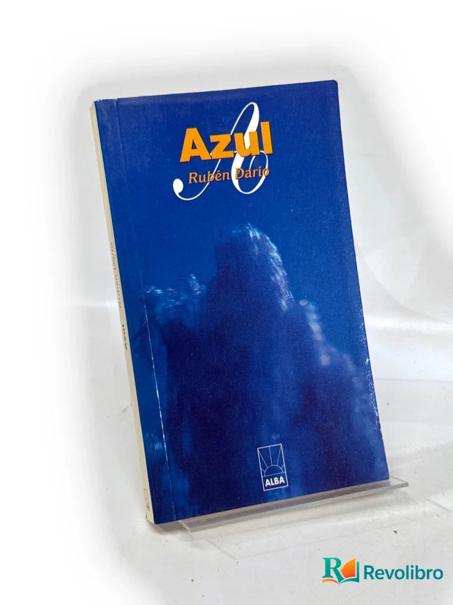 Portada de Azul de Rubén Darío, libro de segunda mano