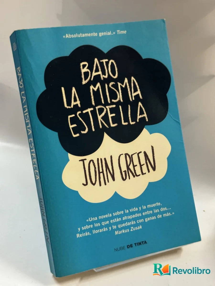 Portada de Bajo la misma estrella de John Green, libro de segunda mano