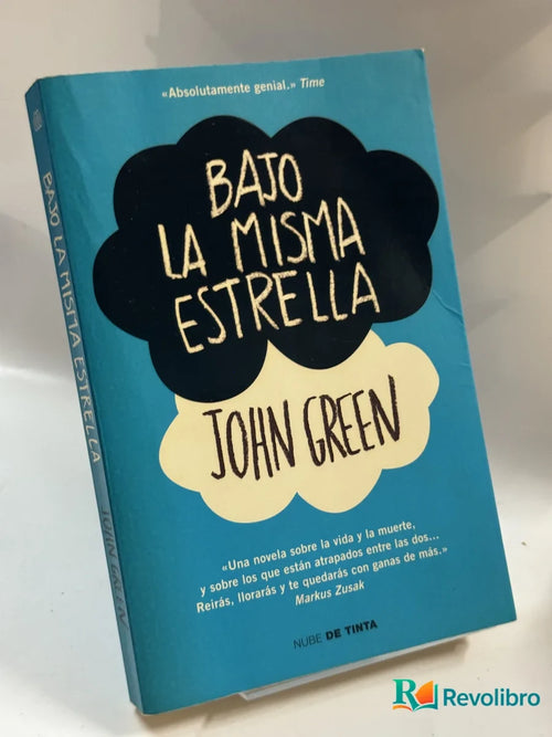 Portada de Bajo la misma estrella de John Green, libro de segunda mano