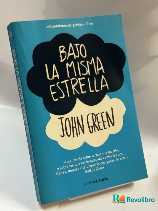Portada de Bajo la misma estrella de John Green, libro de segunda mano