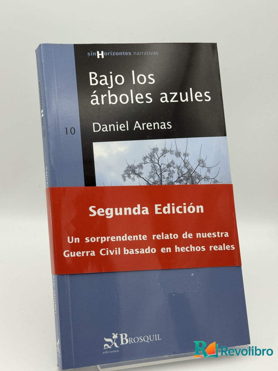 Bajo los árboles azules - Daniel Arenas - Portada