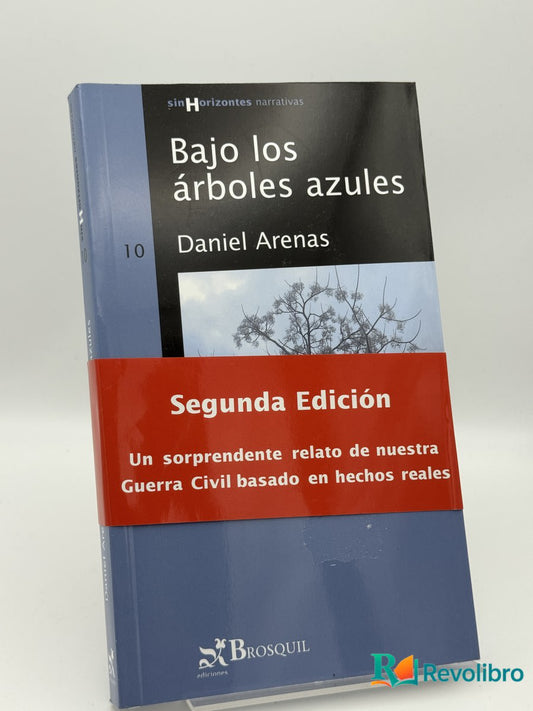 Bajo los árboles azules - Daniel Arenas - Portada