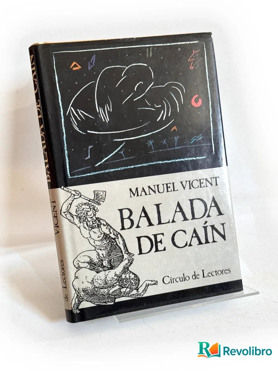 Portada de Balada de Caín - 1ª edición de Manuel Vicent, libro de segunda mano