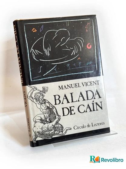 Portada de Balada de Caín - 1ª edición de Manuel Vicent, libro de segunda mano
