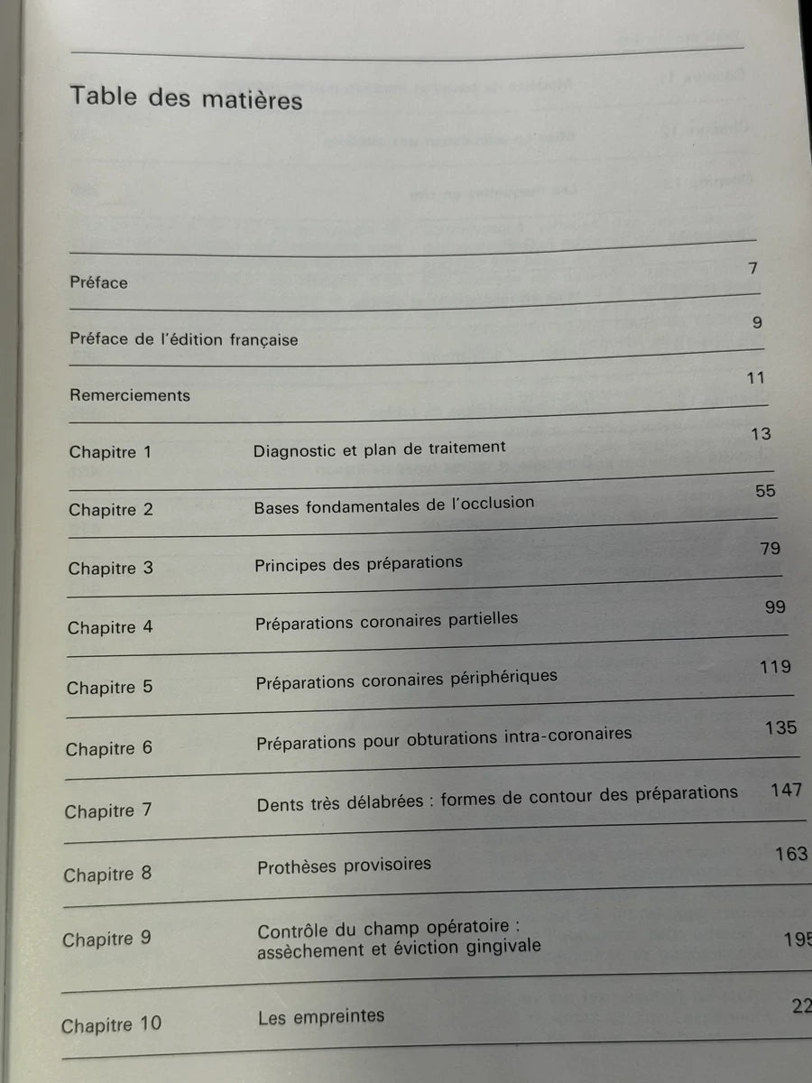 Bases fondamentales de prothèse fixée de Herbert T. Shillingburg | Segunda mano - Foto 2