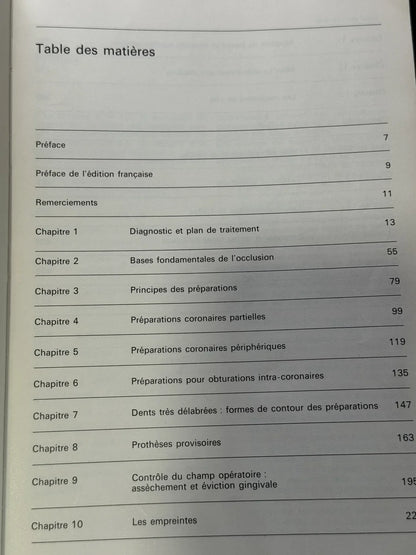Bases fondamentales de prothèse fixée de Herbert T. Shillingburg | Segunda mano - Foto 2