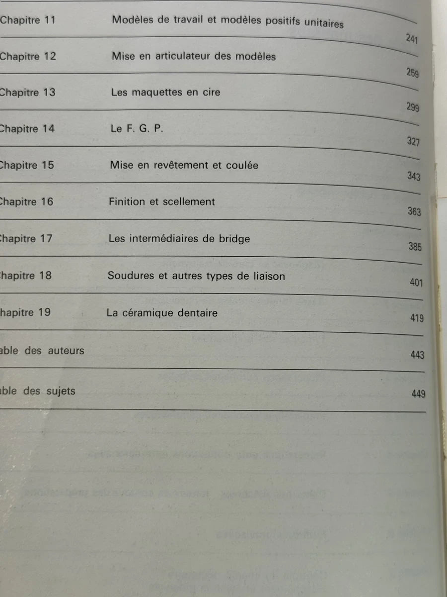 Bases fondamentales de prothèse fixée de Herbert T. Shillingburg | Segunda mano - Foto 3