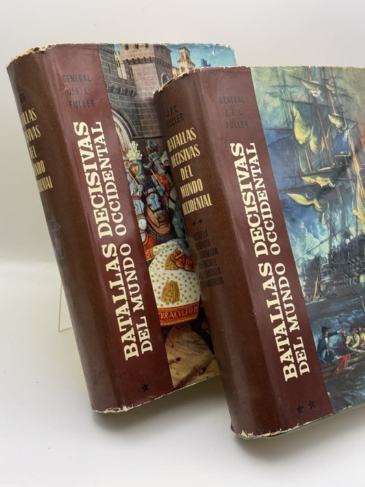 Batallas decisivas del mundo occidental 2 tomos - Fuller - Portada