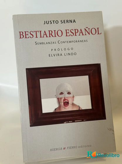 Portada de Bestiario Español de Justo Serna, libro de segunda mano
