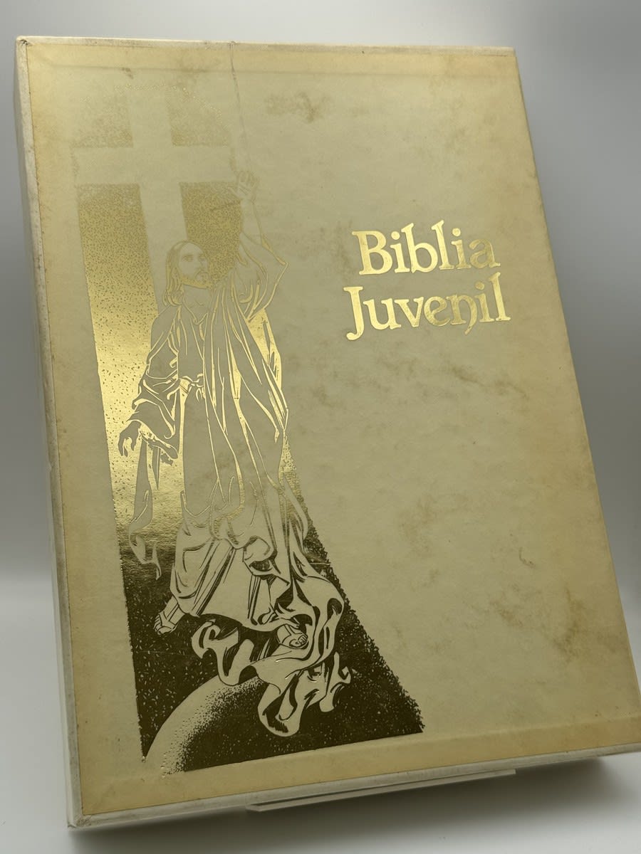Portada de Biblia Juvenil - Alfredo Ortells Editorial S.L. de Alfredo Ortells Editorial S.L., libro de segunda mano