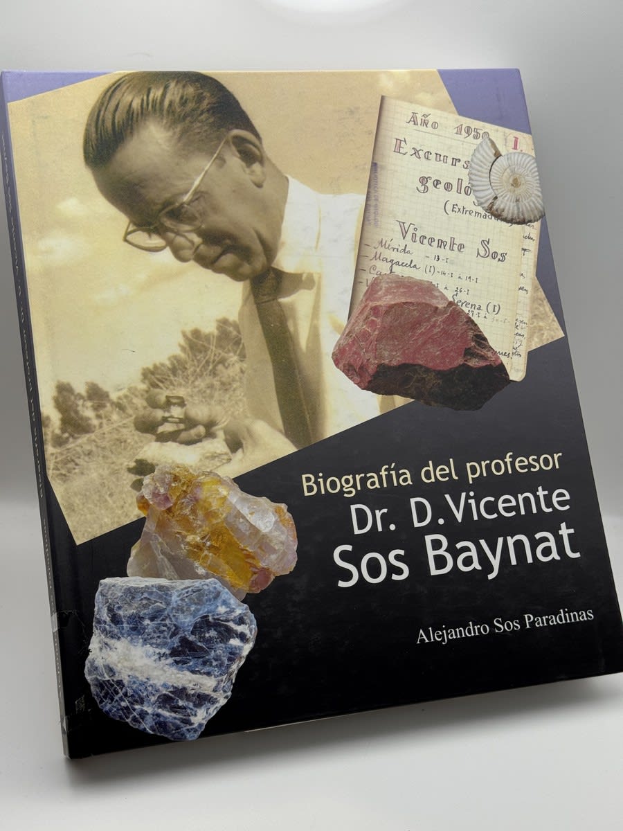 Biografía del profesor Dr. D. Vicente Sos Baynat - Alejandro Sos Paradinas - Portada