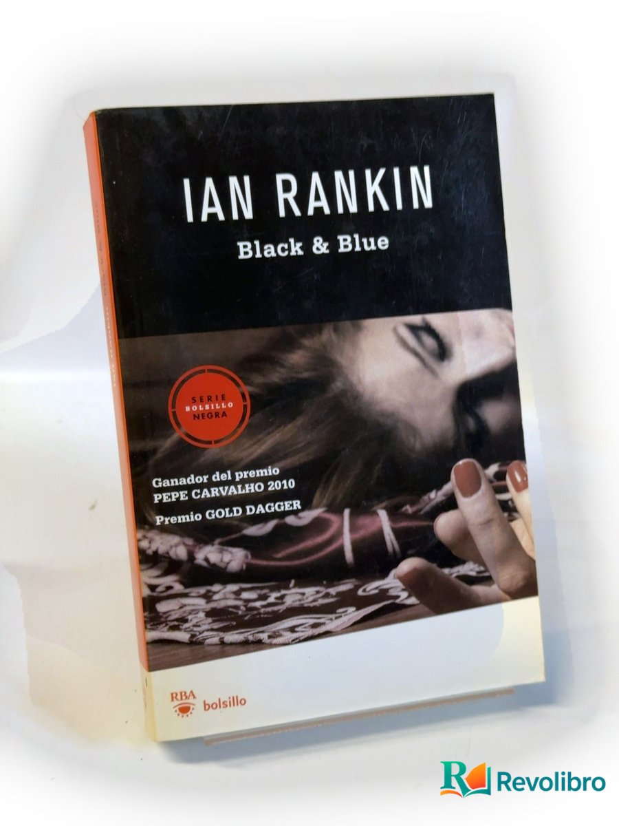 Portada de Black & Blue de Ian Rankin, libro de segunda mano