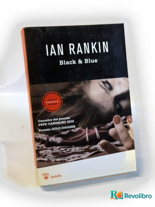 Portada de Black & Blue de Ian Rankin, libro de segunda mano