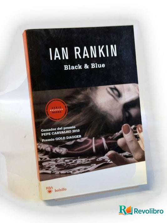 Portada de Black & Blue de Ian Rankin, libro de segunda mano