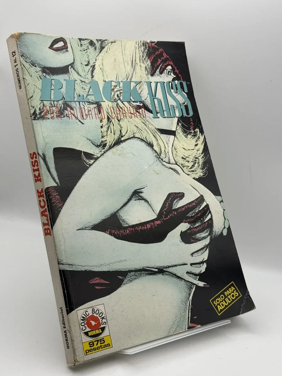 Portada de BLACK KISS 12 cómics de Howard Chaykin, libro de segunda mano