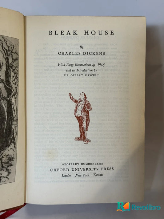 Portada de Bleak House de Charles Dickens, libro de segunda mano