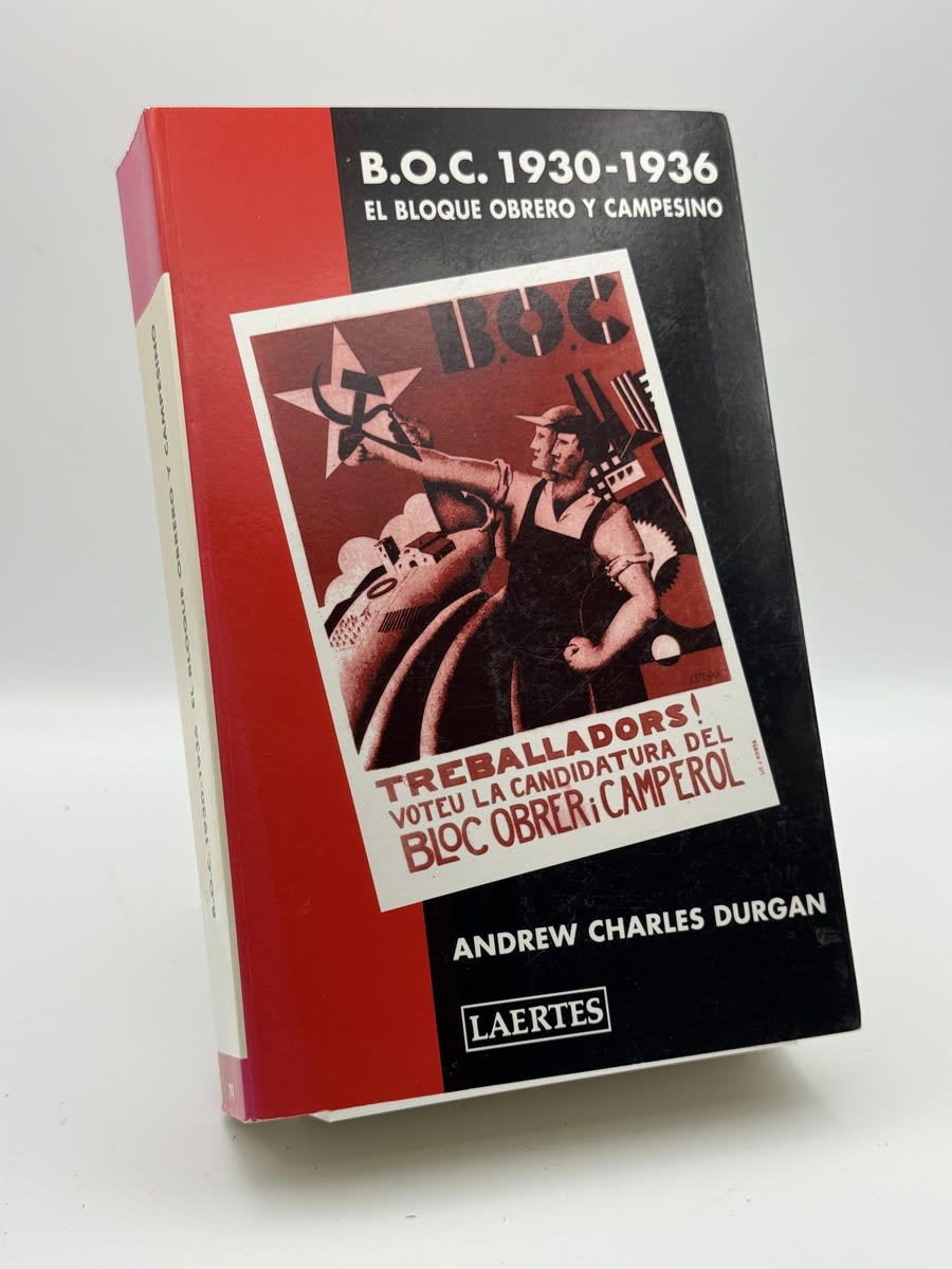 Portada de BOC 1930-1936 - Andrew Durgan de Andrew Durgan, libro de segunda mano