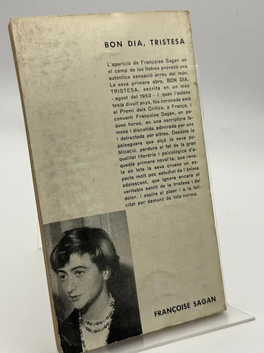 Foto 3 de BON DIA, TRISTESA de Françoise Sagan, libro de segunda mano